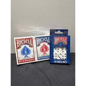 Bicycle Standard Playing Cards & Dice Set